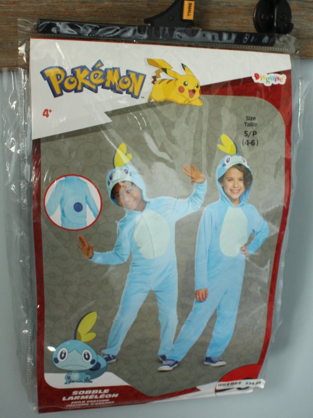 Pokemon Sobble Costume Size S 4-6